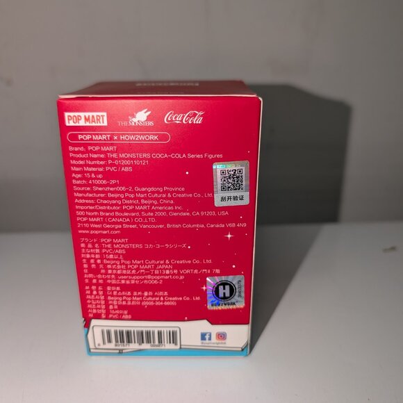 NEW Authentic POPMART Labubu Monsters Coca-Cola Series Figures SEALED Blind Box - Picture 2 of 5